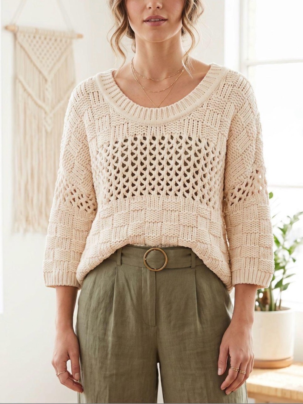 Anthropologie Moth Pullover